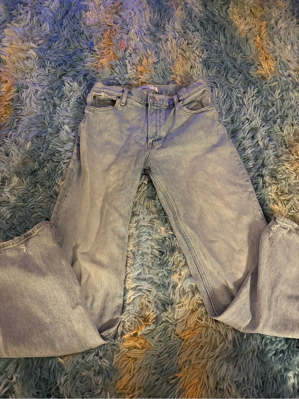 Abercrombie & Fitch Light Blue Flare Jeans